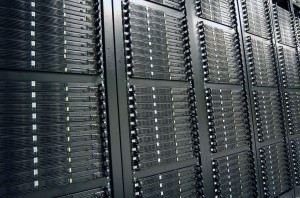 rack of servers